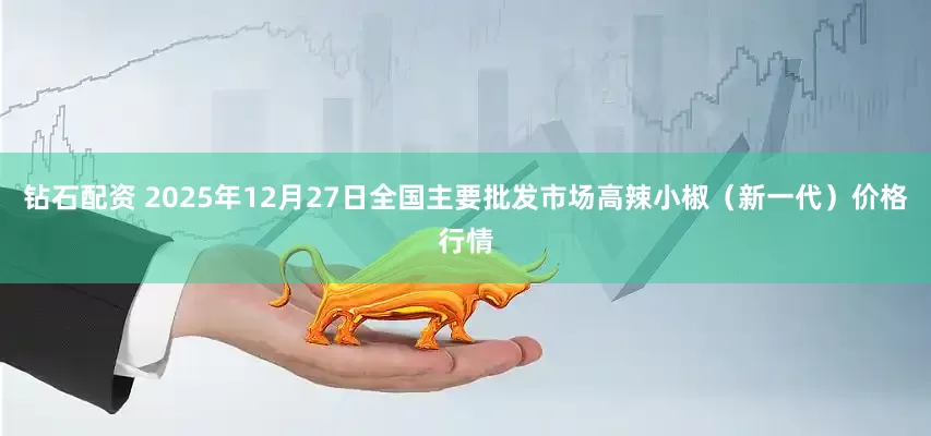 钻石配资 2025年12月27日全国主要批发市场高辣小椒（新一代）价格行情